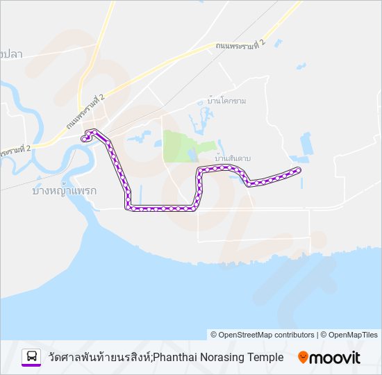 8276 รถบัส แผนที่สายรถ