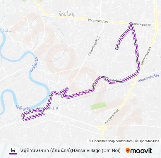 8287 Bus Line Map