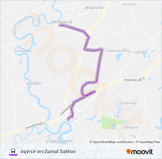 8295 รถบัส แผนที่สายรถ