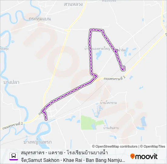8327 Bus Line Map