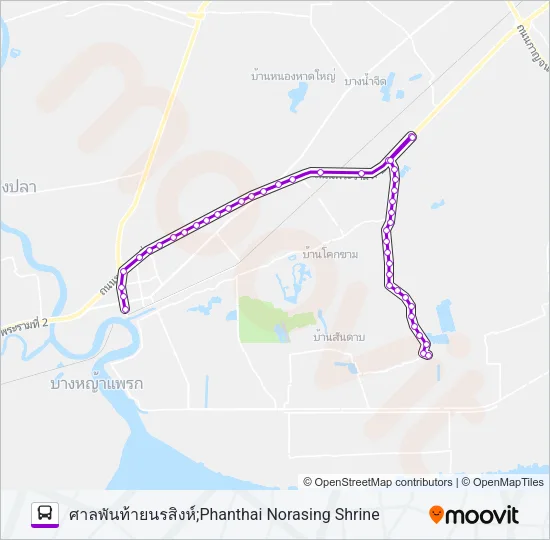 8328 Bus Line Map