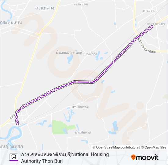 8328 รถบัส แผนที่สายรถ