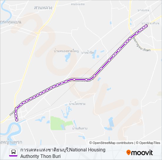 8328 bus Line Map