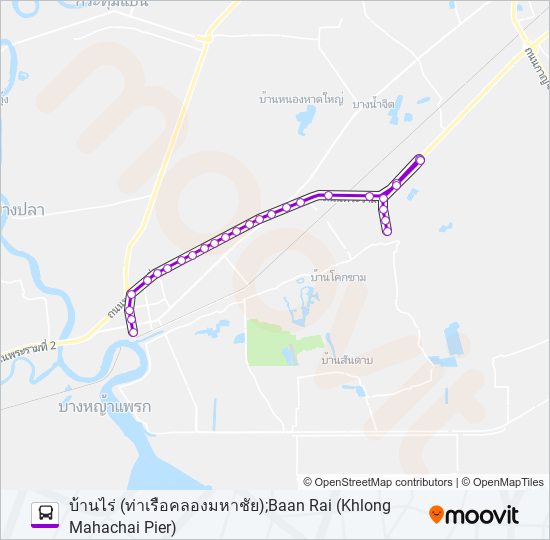 8328 bus Line Map