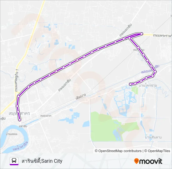 8328 Bus Line Map