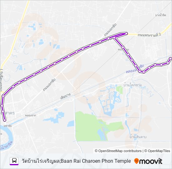 8328 รถบัส แผนที่สายรถ