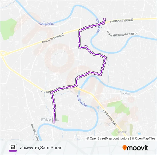 8335 Bus Line Map