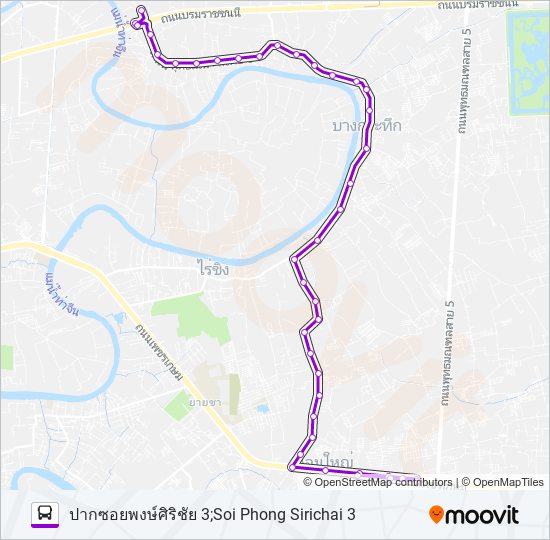 8335 bus Line Map