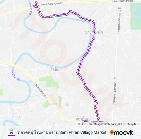 8335 Bus Line Map