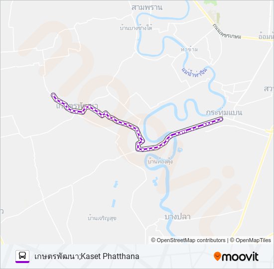 8342 bus Line Map