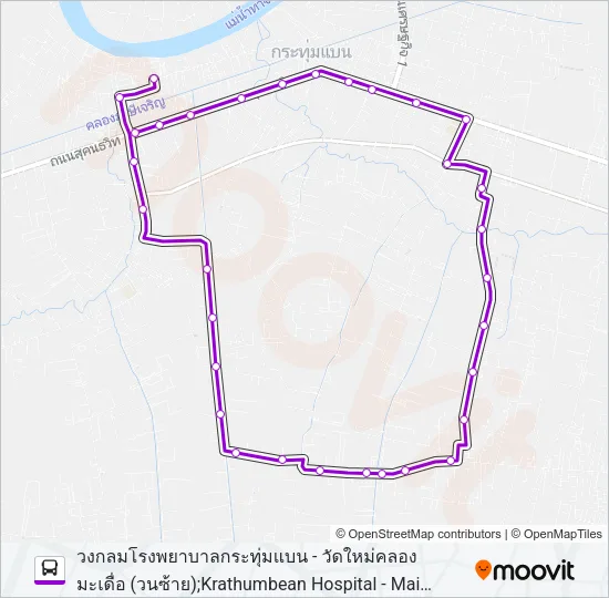 8343 Bus Line Map