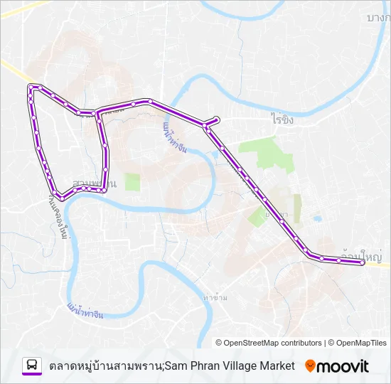 8348 Bus Line Map
