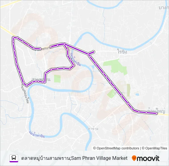 8348 Bus Line Map