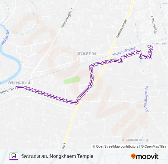 8375 Bus Line Map