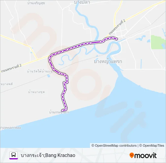 8387 Bus Line Map