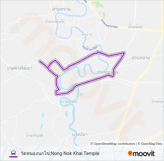8389 Bus Line Map