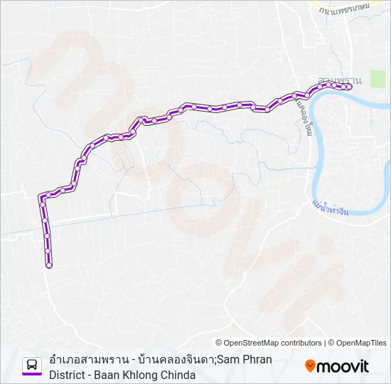 8413 Bus Line Map