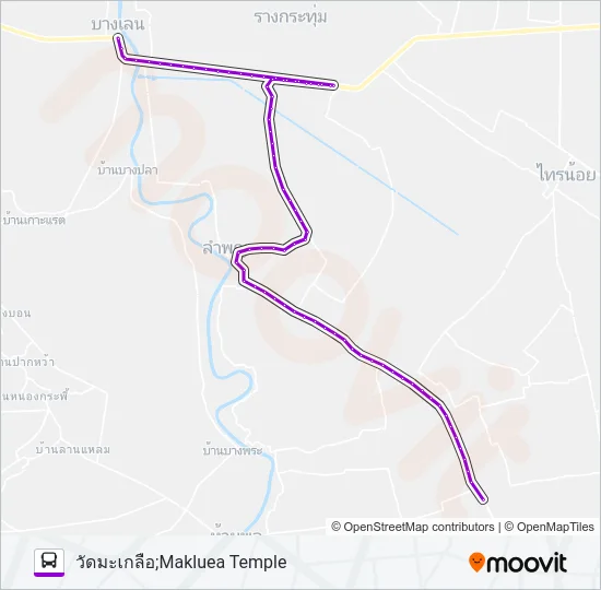 8414 Bus Line Map