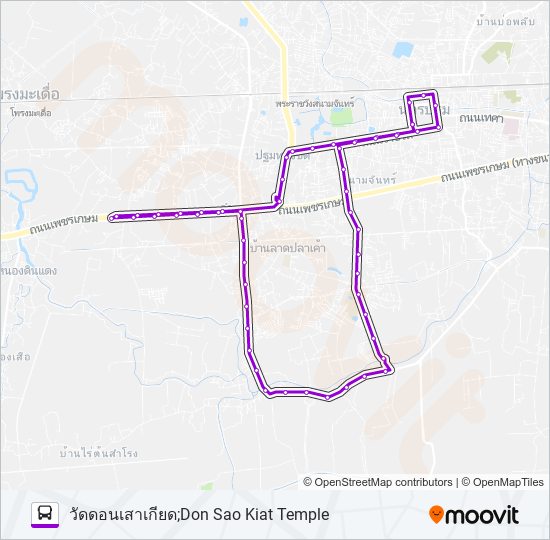 8483 bus Line Map