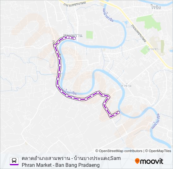 8485 bus Line Map