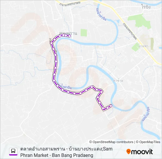8485 Bus Line Map