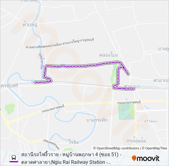 8500 bus Line Map