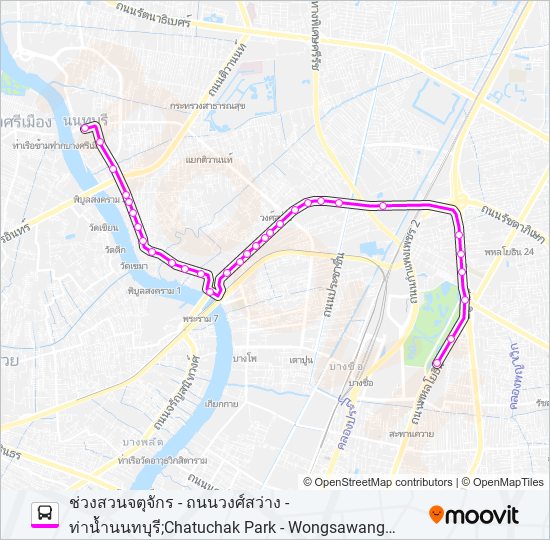 ต.12 bus Line Map