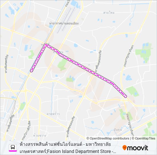 ต.14 bus Line Map