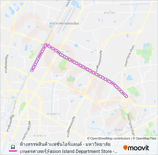 ต.14 Bus Line Map