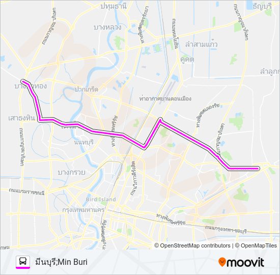 ต.15 bus Line Map