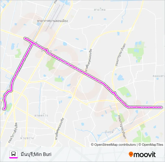 ต.16 Bus Line Map