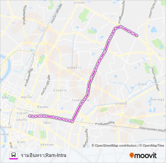 ต.19 รถบัส แผนที่สายรถ