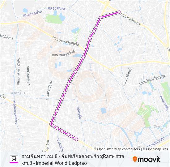 ต.19 bus Line Map