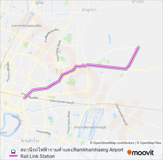 ต.21 รถบัส แผนที่สายรถ