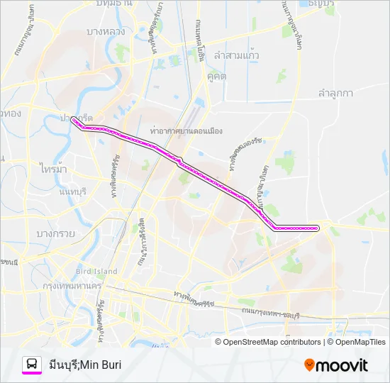 ต.22 Bus Line Map