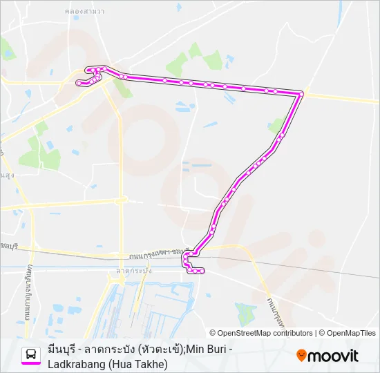 ต.23 Bus Line Map