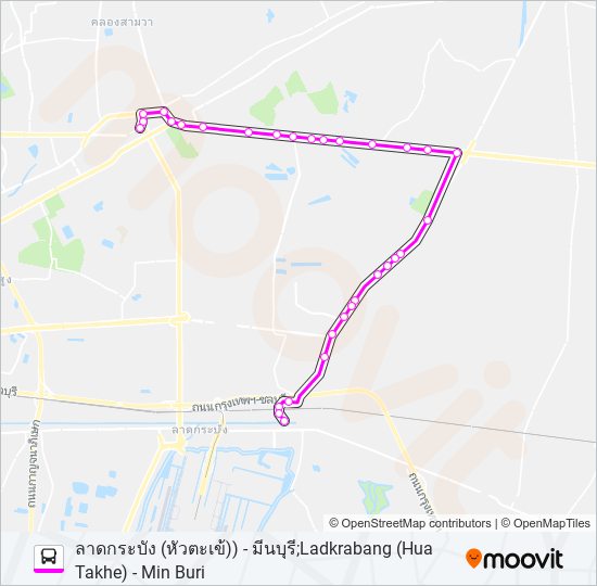 ต.23 bus Line Map