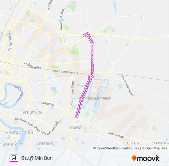 ต.24 รถบัส แผนที่สายรถ