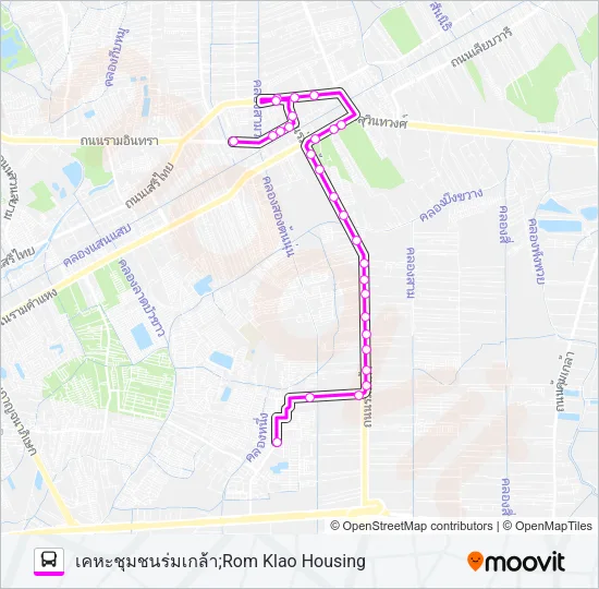 ต.25 Bus Line Map