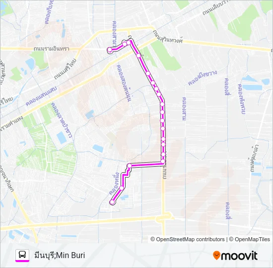 ต.25 Bus Line Map