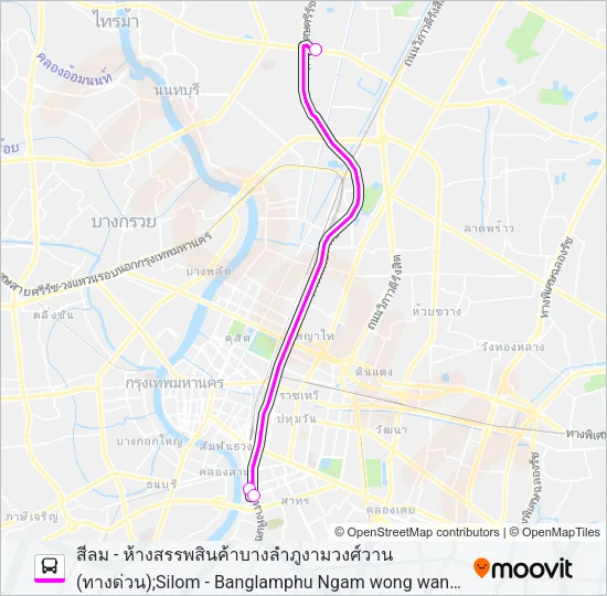 ต.28 Bus Line Map