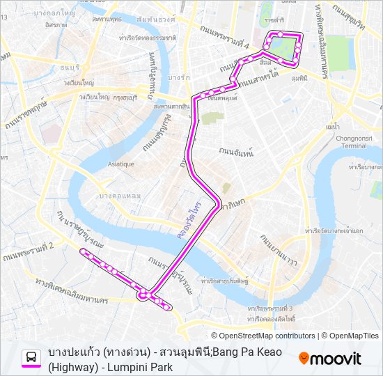 ต.29 bus Line Map