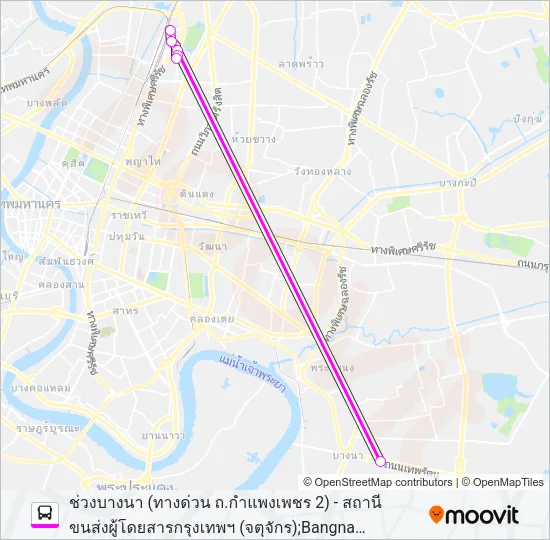 ต.30 Bus Line Map