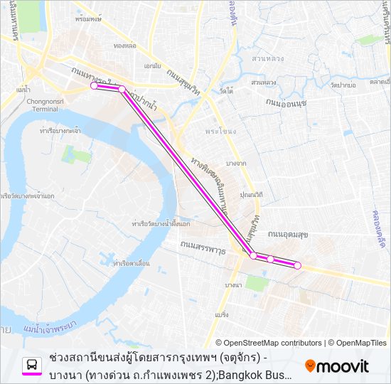 ต.30 bus Line Map