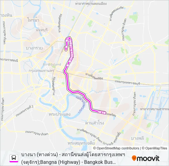 ต.30 Bus Line Map