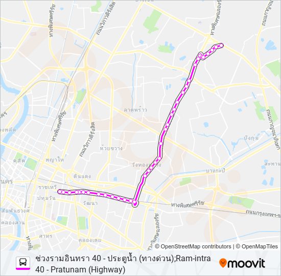 ต.32 รถบัส แผนที่สายรถ