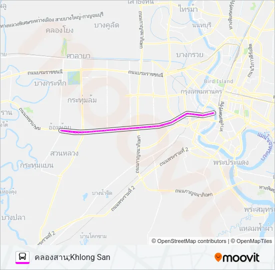 ต.34 Bus Line Map