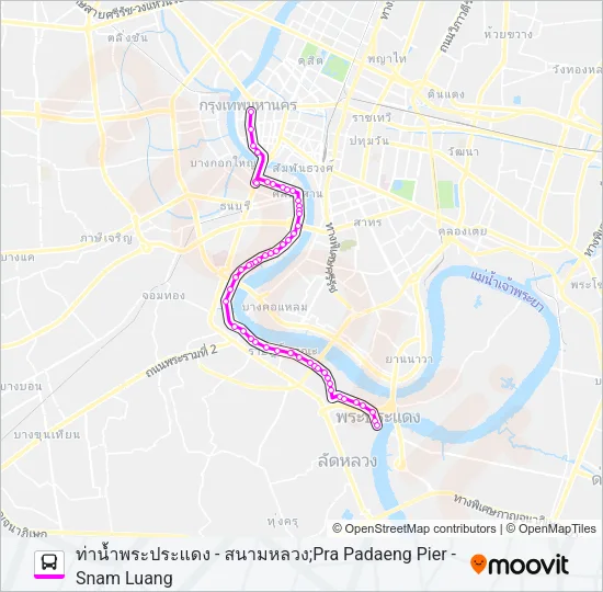 ต.35 Bus Line Map