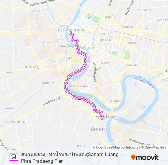 ต.35 รถบัส แผนที่สายรถ