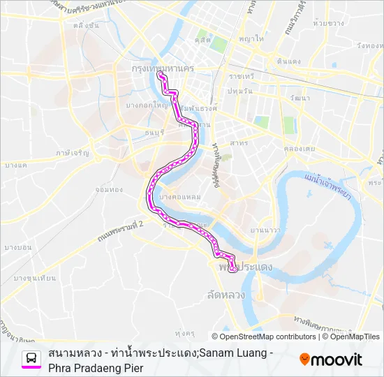 ต.35 Bus Line Map
